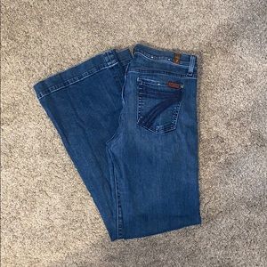 7 for all Mankind Dojo Jeans Size 30 Inseam 31